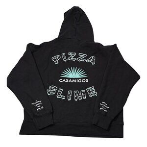 Pizza Slime Casamigos Coachella 2025 Hoodie in Black